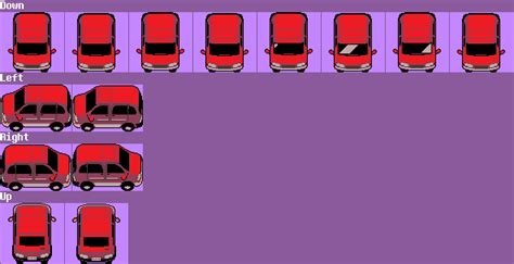 The Spriters Resource Full Sheet View Deltarune Toriels Car