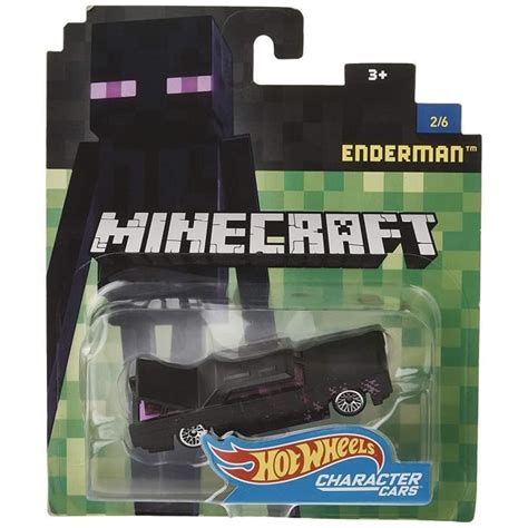 Hot Wheels Character Cars GPC03 Minecraft Voiture Enderman 1 64 Neuf Cdiscount Jeux