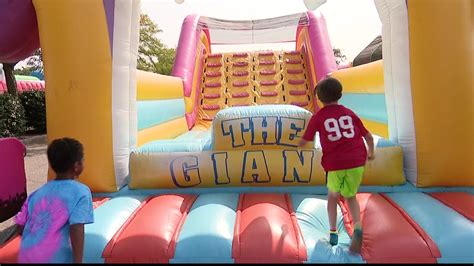 World S Largest Bounce House Takes Over Hicksville