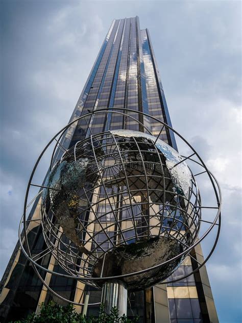 Globe in the Front of Trump International Hotel and Tower at Columbus