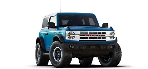 Custom Order 2024 Ford Bronco Heritage Limited 2-Door 4WD SUV 10A in ...