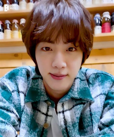 Bts Community Post Dear Jin From Army 석지니😍jinくん🐹💜 うわぁぁぁ お顔がめっちゃ近いし