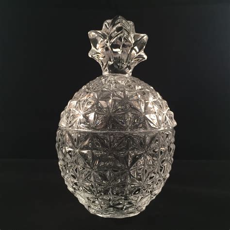 Clear Deluxe Cut Glass Pineapple Delight Homewares Wholesale Candle Supplies