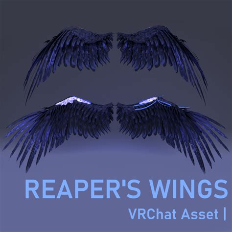 Reapers Wings Vrchat Asset