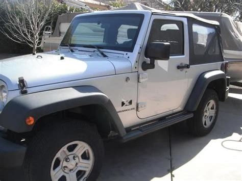 Buy Used 2008 Jeep Wrangler X Sport Utility 2 Door 3 8L In Clovis