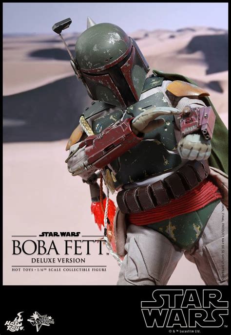 Hot Toys RETURN OF THE JEDI Boba Fett Action Figure With Sarlacc GeekTyrant