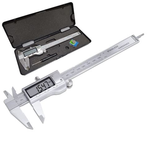 Digital Vernier Caliper Stainless Steel Range Mm Inch Louisware