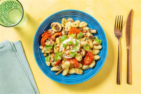 Gnocchi Aux Champignons Burrata Recette HelloFresh