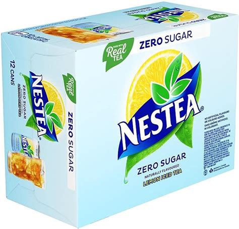 Nestea Zero Sugar Ml Cans Pack Amazon Ca Grocery Gourmet Food