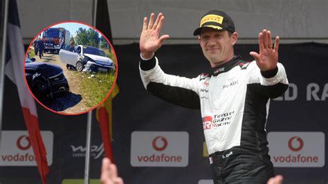 Sebastien Ogier Mia Powa Ny Wypadek W Polsce Zosta