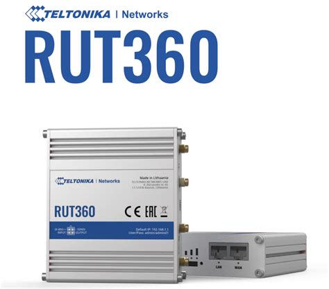 Teltonika Networks Rut Lte Cat Industrial Cellular Router Max