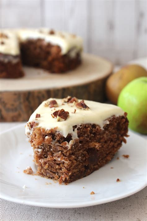 Eggless Spiced Apple Cake Love Eat Sleep Food