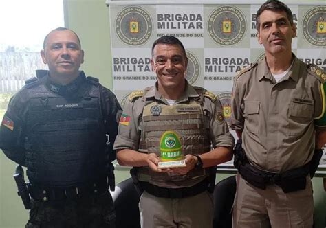 SUBCOMANDANTE GERAL DA BRIGADA MILITAR VISITA A SEDE DA COMPANHIA