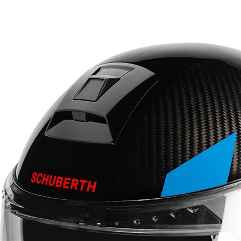 Schuberth C Pro Carbon Avio Azul Brillo Motard Class