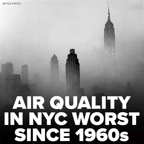 Eyewitness News On Twitter Air Quality In New York Right Now Is The