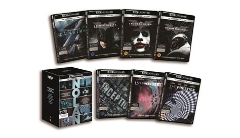 Christopher Nolan 7 Movie Collection 4k Uhd And Blu Ray Box Set Yukipalo