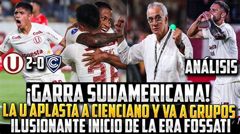 SUDAMÉRICA ESTA ES LA U UNIVERSITARIO 2 0 CIENCIANO QUISPE Y