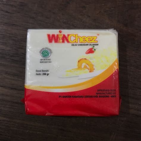 Jual Keju Cheddar Wincheez 250gram 1 Shopee Indonesia