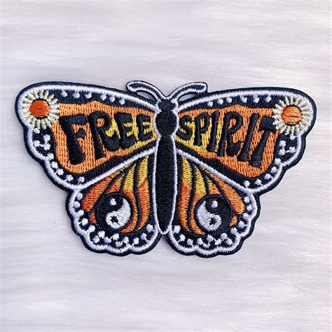 Free Spirit Butterfly Patch Nowstalgia