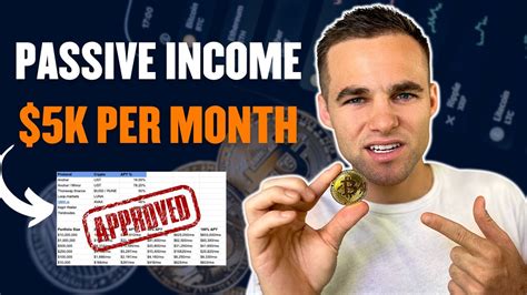 5K Per Month Staking DeFi Strategy Crypto Passive Income YouTube