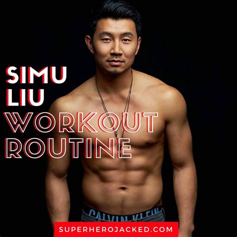 Simu Liu Workout Routine and Diet Plan: Train like Marvel's Shang-Chi ...