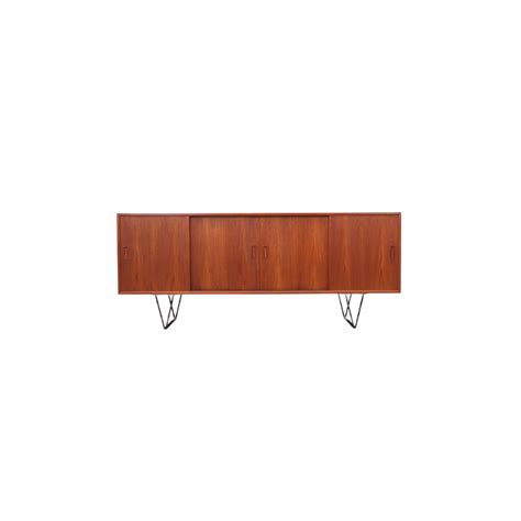 Vintage Danish Teak Sideboard By Erik Jensen For Westergaards Møbelfabrik 1970s