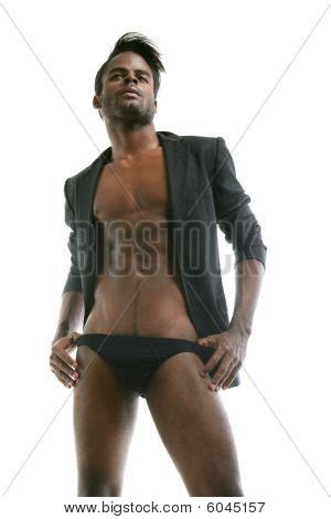 African American Male Model Underwear Stock Photo Stock Images Bigstock