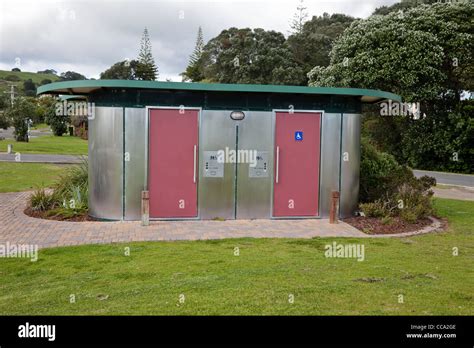 Ohope New Zealand Public Toilets For The Convenience Of Tourists And