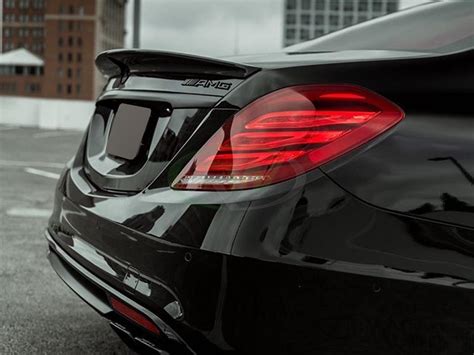 Mercedes W S Class Carbon Fiber Trunk Spoiler S S S