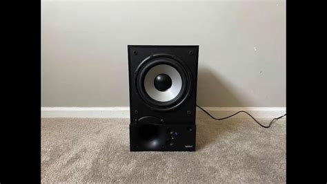 Energy S8 2 Home Theater Powered Active Subwoofer YouTube