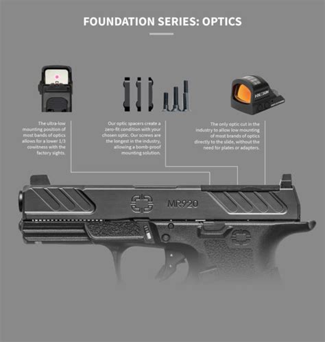 Shadow Systems MR920 Foundation Series W Optic Cut 9mm Element Armament