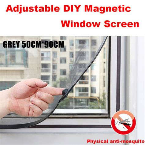 Topssd Diy Magnetic Mosquito Screen Mosquito Net Washable Invisible