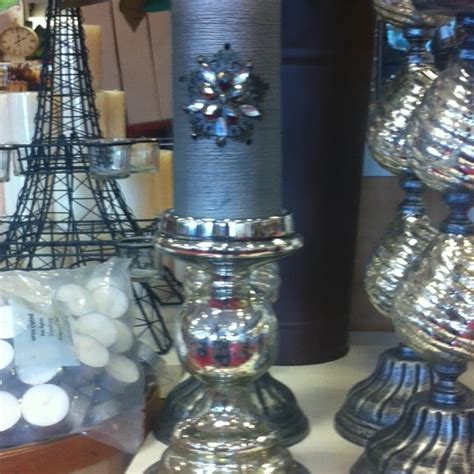 Pier 1 Candle And Holder Candle Holders Candles Silver Mirrors