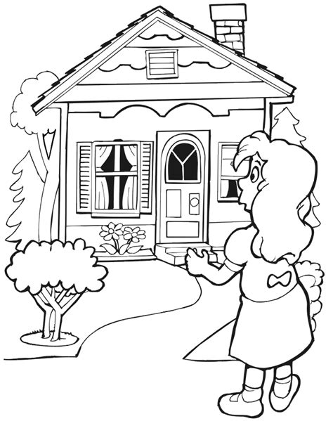 Goldilocks And The Three Bears Coloring Pages - Coloring Home