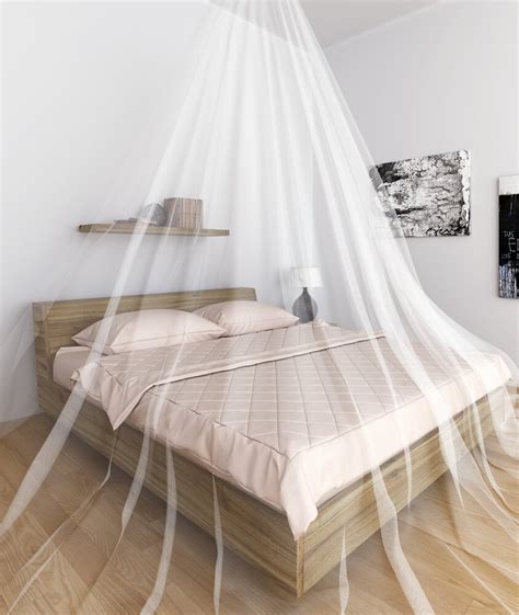 Moustiquaire Ciel De Lit Double X Cm Bricomarch