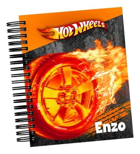 Agenda Escolar Hot Wheels Mod D W Parcelamento Sem Juros