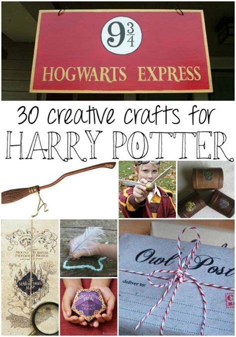 30 DIY Harry Potter Crafts