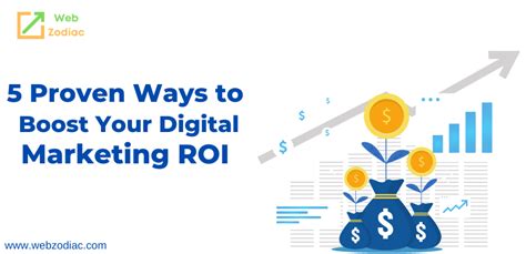 5 Proven Ways To Boost Your Digital Marketing Roi Web Zodiac