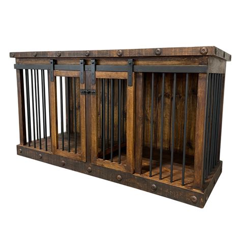 Oasis Medium Dog Rustic Wood Kennel – Rustics for Less