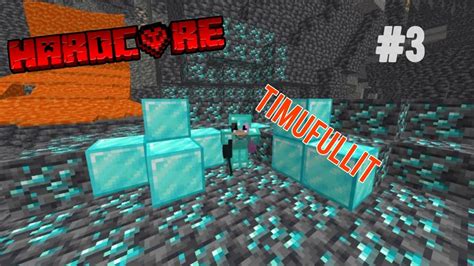 Timanttiset Armorit Minecraft Hardcore 3 YouTube