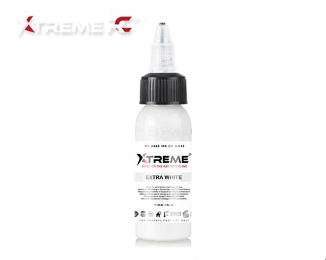 Extra White Xtreme Ink Reach Compliant Tattoo Inks Worldwide