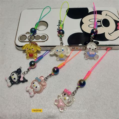 Jual Tali Gantungan Handphone Gantungan Ponsel Sanrio Resin Nct Sanrio