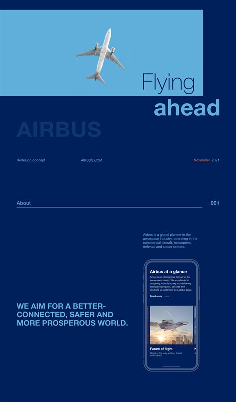 Airbus Website On Behance