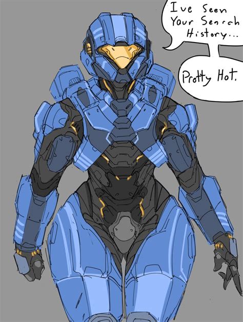 Pin By Zakaxi3200 On Female Spartan Halo Spartan Halo Drawings Halo Funny