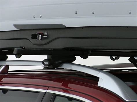 Volvo Xc90 Thule Sonic Xxl Rooftop Cargo Box 22 Cu Ft Metallic Silver