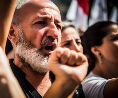 Pessoas Israelenses Marchando Na Rua Pedindo Paz Judeus Contra A Guerra