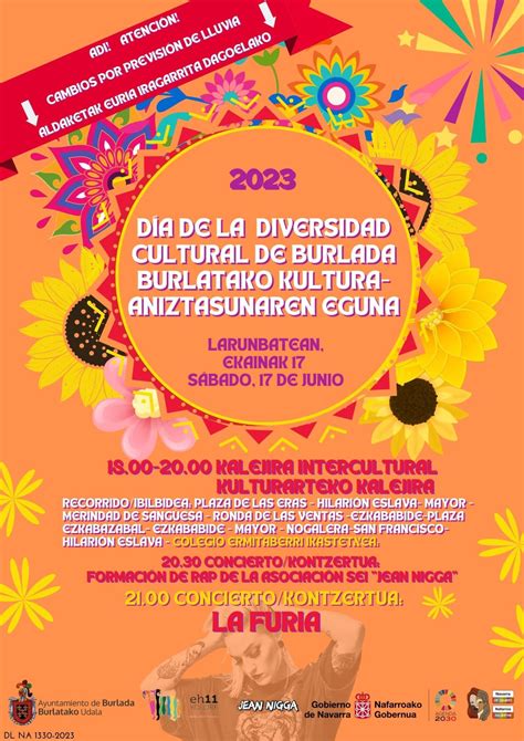 D A De La Diversidad Cultural De Burlada Burlatako Kultura