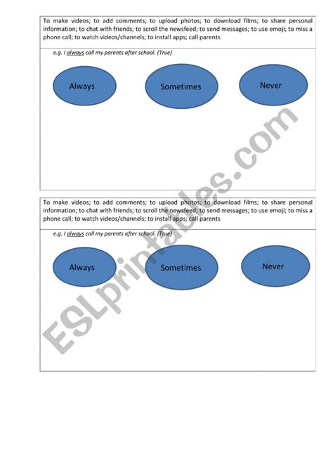 True false cards - ESL worksheet by lostetern1ty