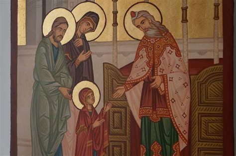 Entrance Of The Theotokos Into The Temple Orthodox Icon Blessedmart