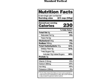 Grape Nuts Nutrition Facts Label - Diy Grape Nuts Cereal Recipe - Hanna ...